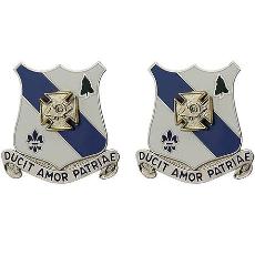 210th Armor Regiment Unit Crest (Ducit Amor Patriae)